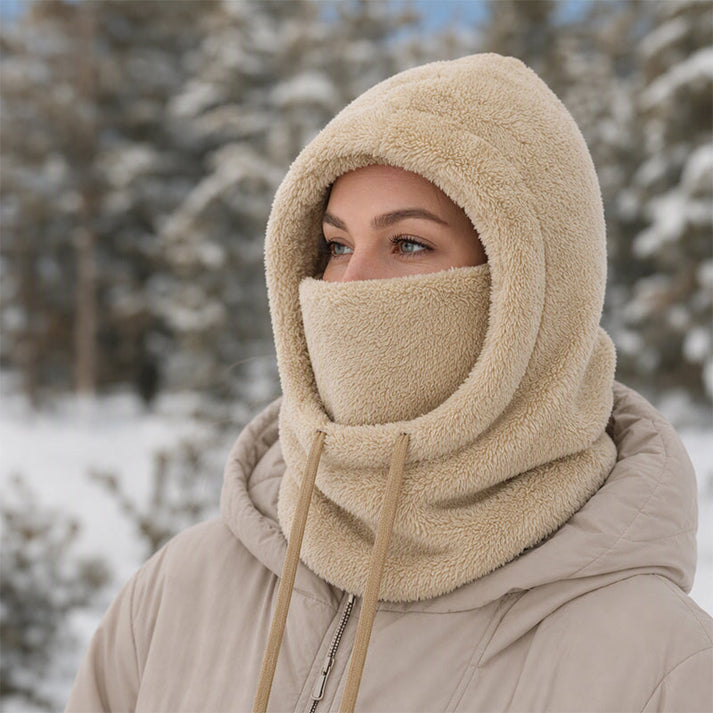 Lumapro - Fleece Hooded Balaclava With Face Cover