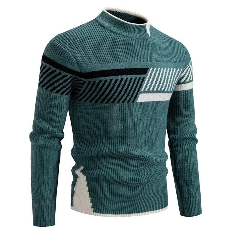 Zohir - High Neck Knitted Sweater