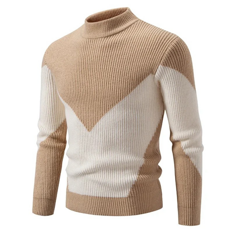 Zohir - High Neck Knitted Sweater