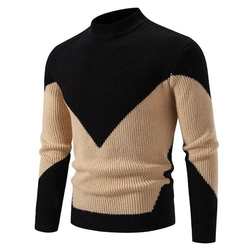 Zohir - High Neck Knitted Sweater