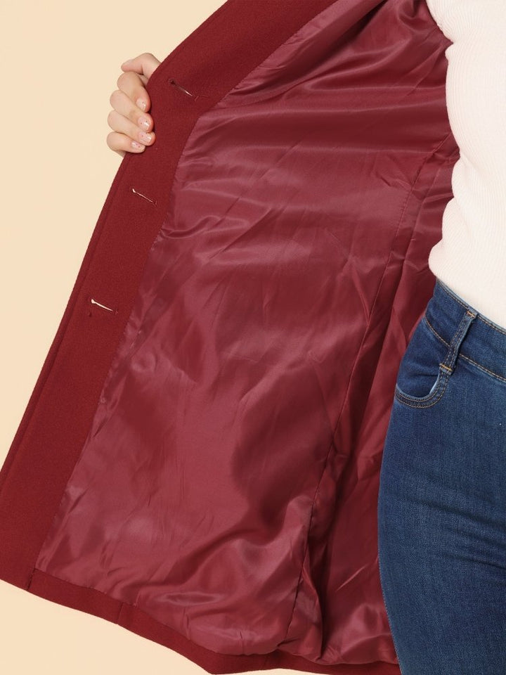 Stefenia - Winter Coat With Buttons
