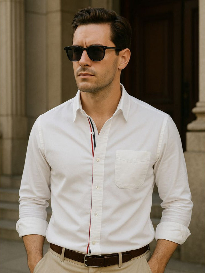 Starc - Long Sleeve Linen Shirt
